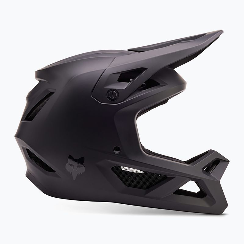 Fox Racing Rampage Jr matte black children's bike helmet 2