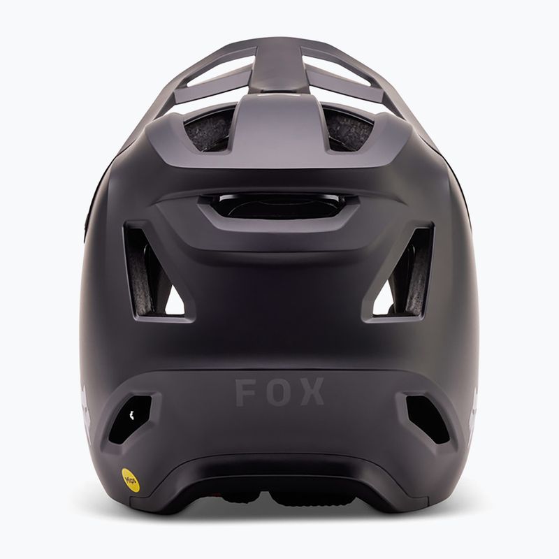 Fox Racing Rampage Jr matte black children's bike helmet 4