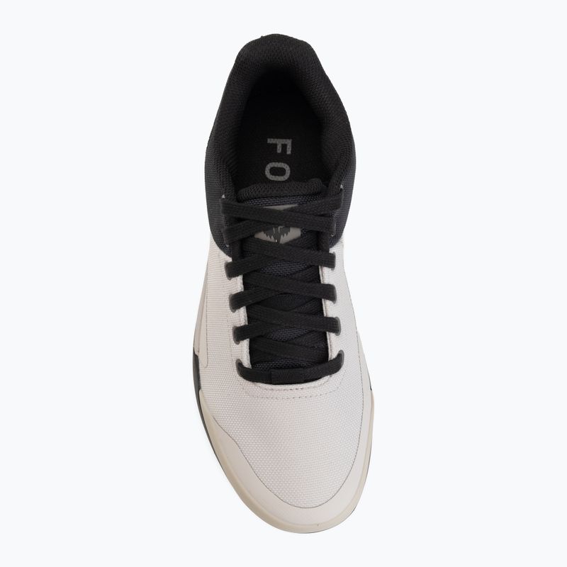 Men's platform cycling shoes Fox Racing Union Canvas vintage white 5