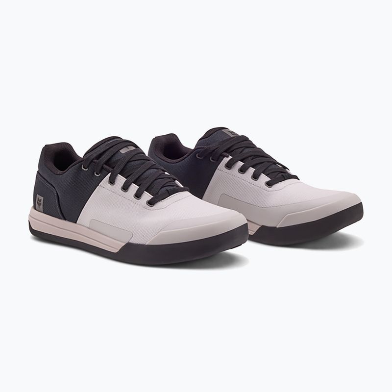Men's platform cycling shoes Fox Racing Union Canvas vintage white 3