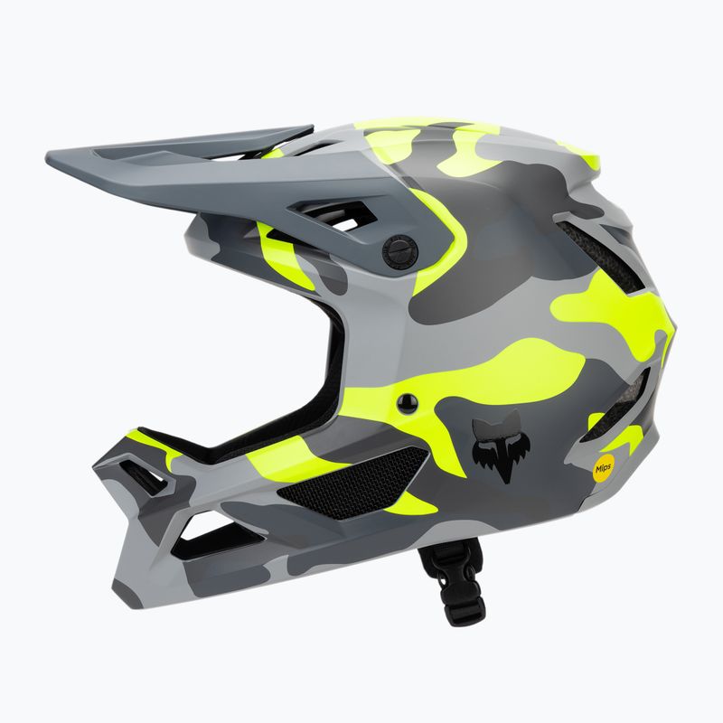 Fox Racing Rampage Camo Jr children's bike helmet white camo 5