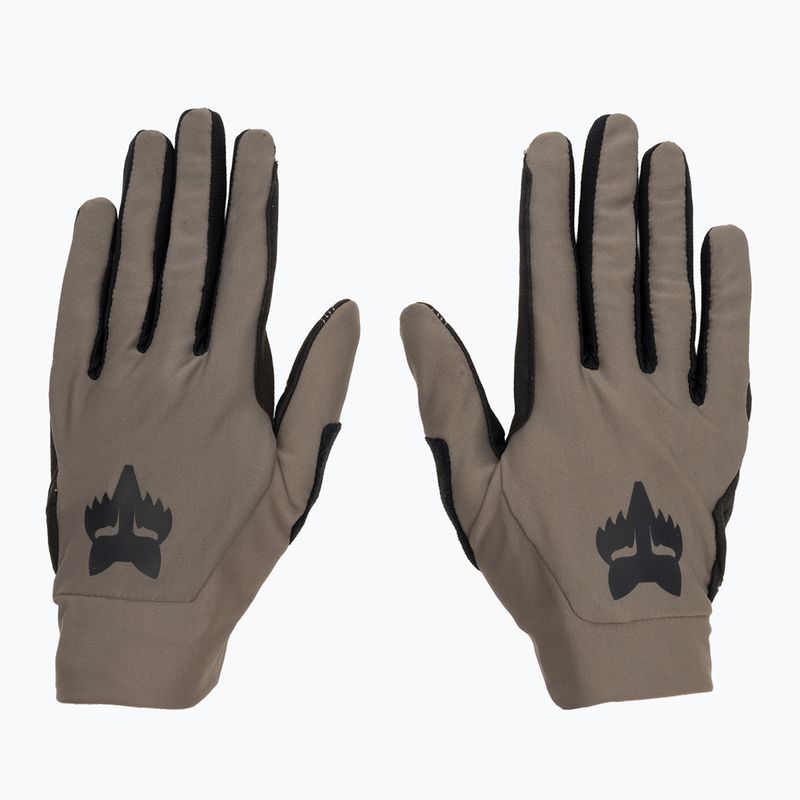 Men's cycling gloves Fox Racing Flexair ash 2