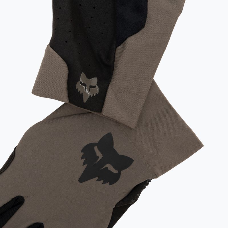 Men's cycling gloves Fox Racing Flexair ash 5