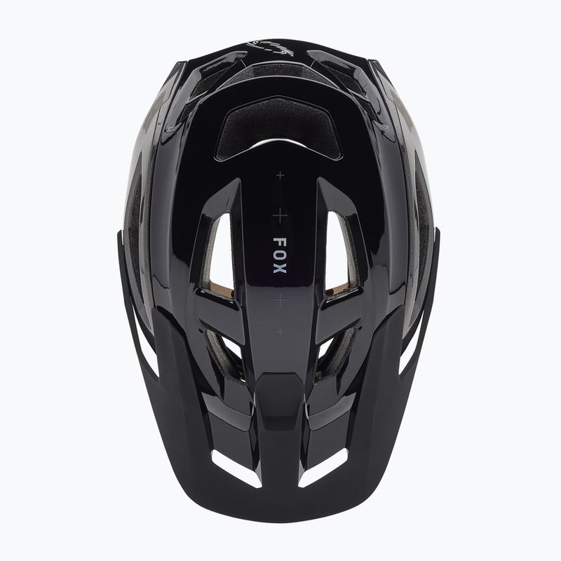 Fox Racing Speedframe Pro Lunar black bike helmet 4