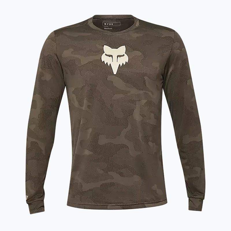 Men's cycling longsleeve Fox Racing Ranger Tru Dri dirt brown
