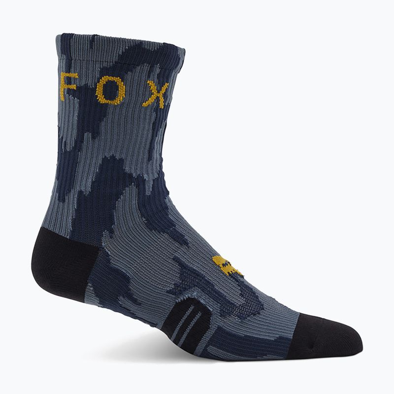 Fox Racing 6 Ranger Swarmer dark vintage cycling socks