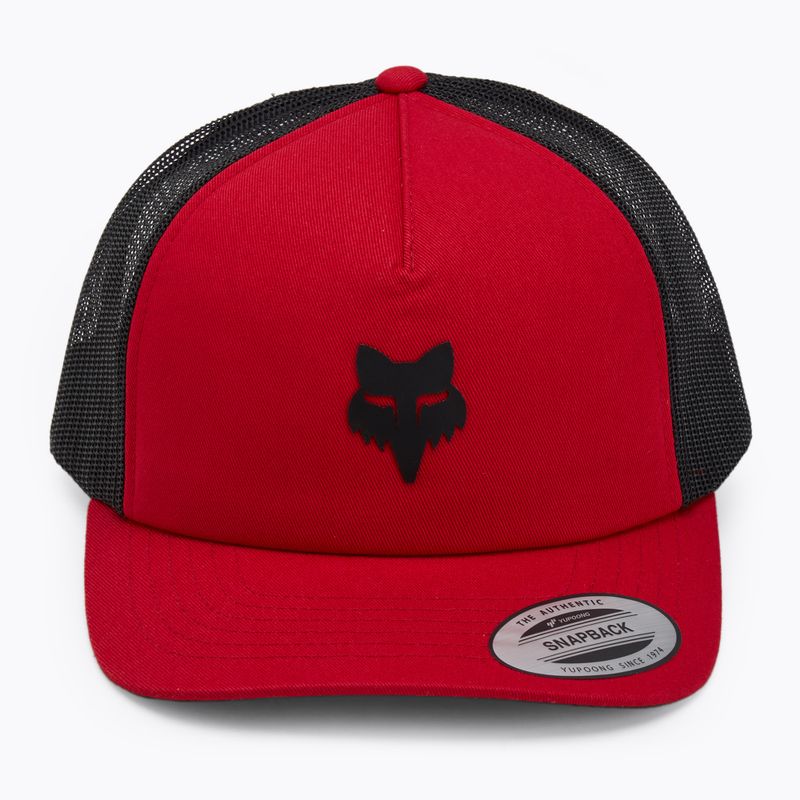 Fox Racing Fox Head Trucker flame red baseball cap 2