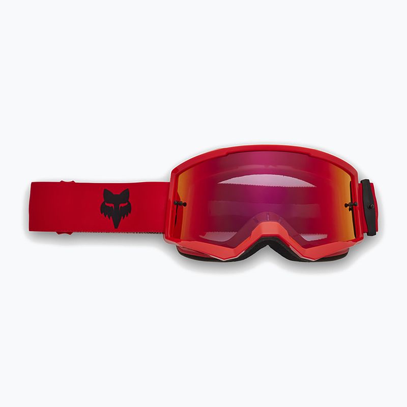 Fox Racing Main Core Spark fluorescent red/fluorescent red spark cycling goggles