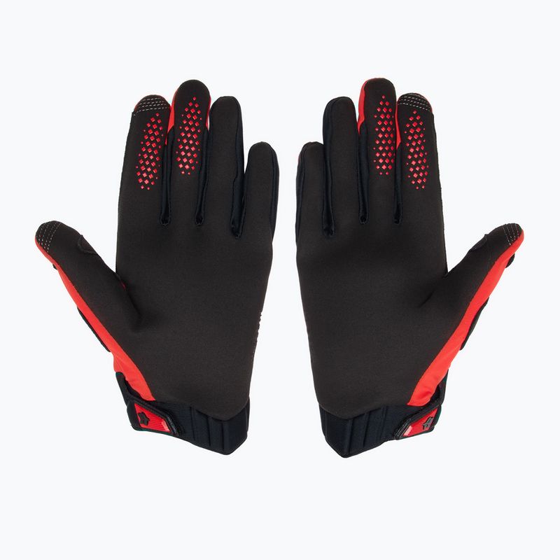 Men's cycling gloves Fox Racing Defend Wind Offroad fluorescent red 3