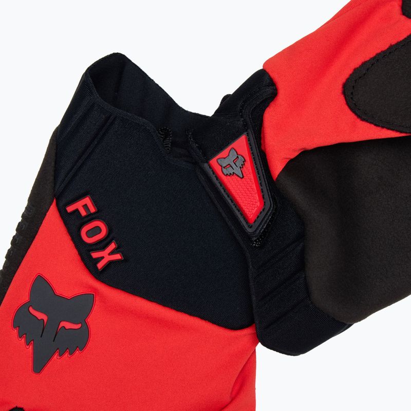 Men's cycling gloves Fox Racing Defend Wind Offroad fluorescent red 6