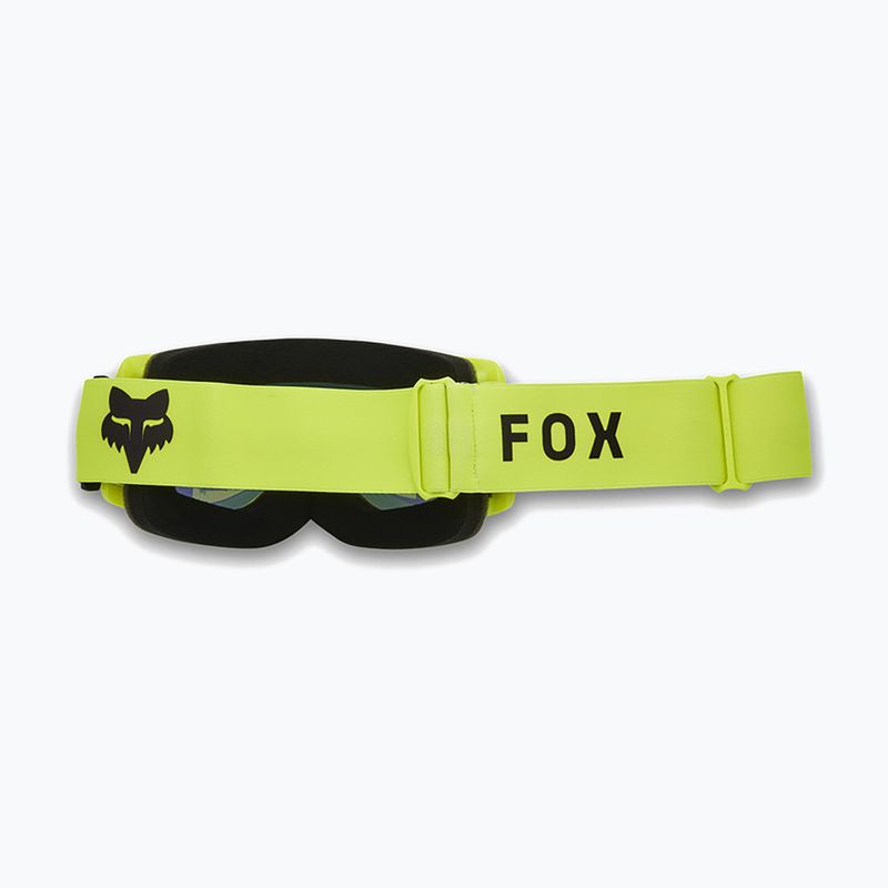 Fox Racing Main Core Spark fluorescent yellow/fluorescent yellow spark cycling goggles 2