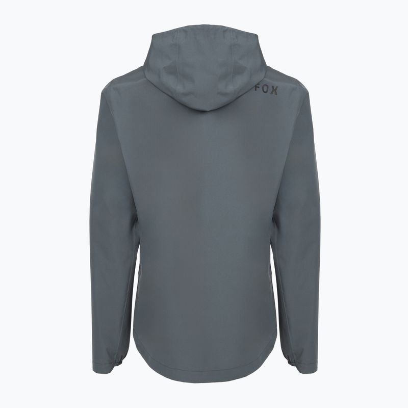 Men's cycling jacket Fox Racing Ranger 2.5L water graphite 2