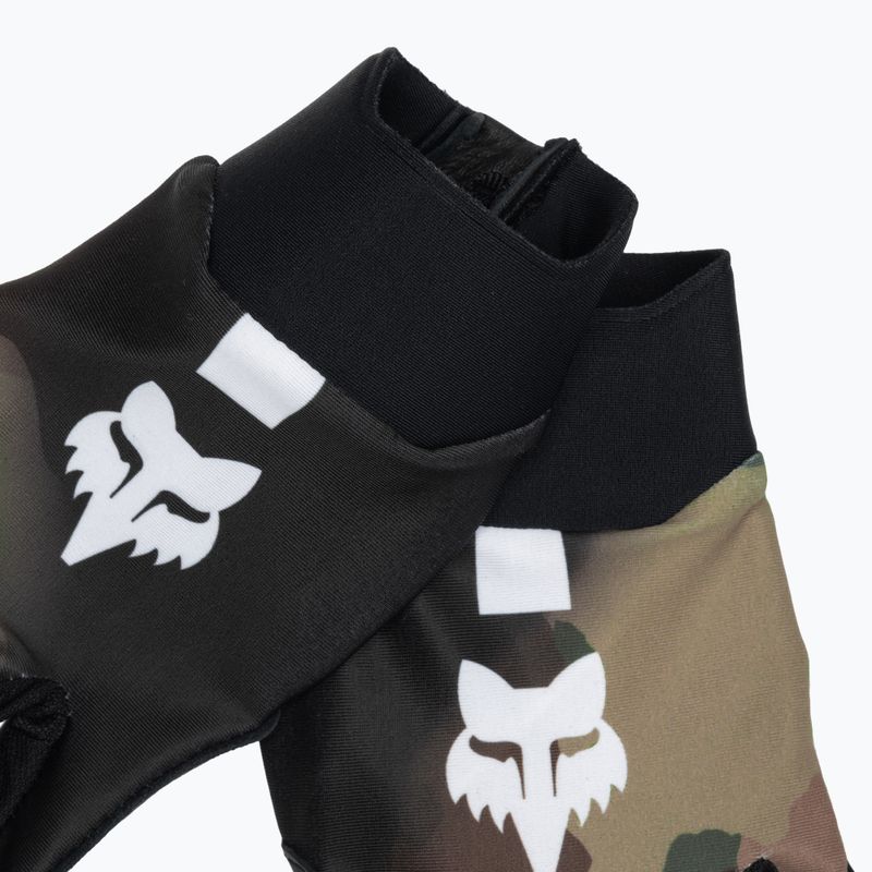 Men's cycling gloves Fox Racing Flexair GM green camo 4