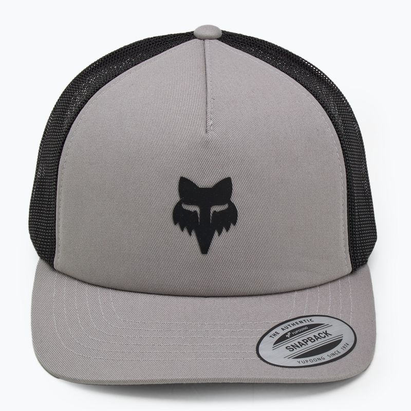 Fox Racing Fox Head Trucker steel grey baseball cap 2