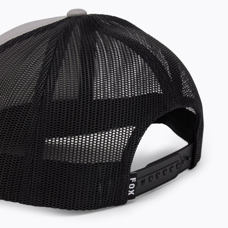Fox Racing Fox Head Trucker steel grey baseball cap 4
