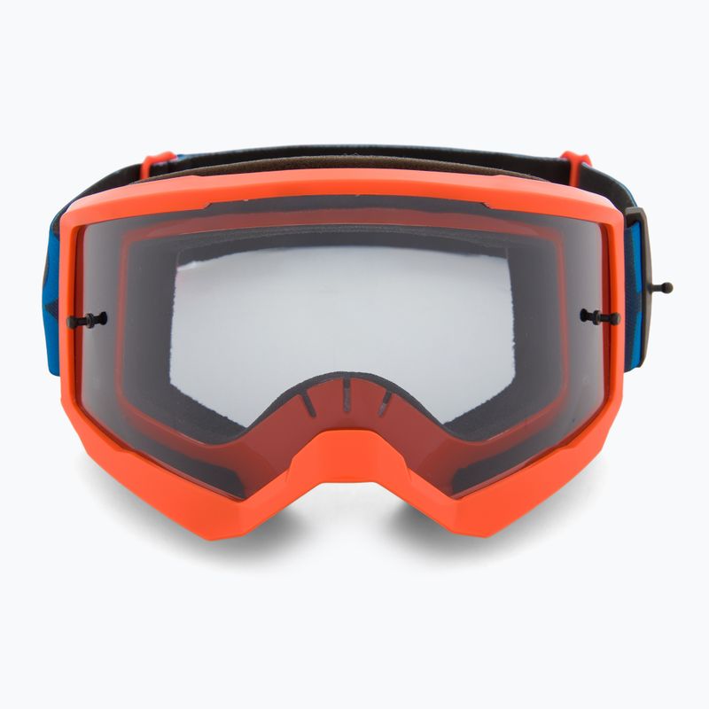Fox Racing Main Race Spec true blue/smoke cycling goggles 2