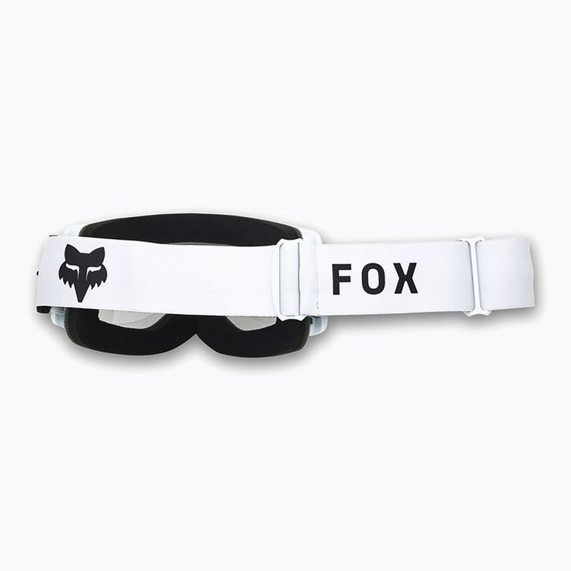 Fox Racing Main Core white/clear cycling goggles 2