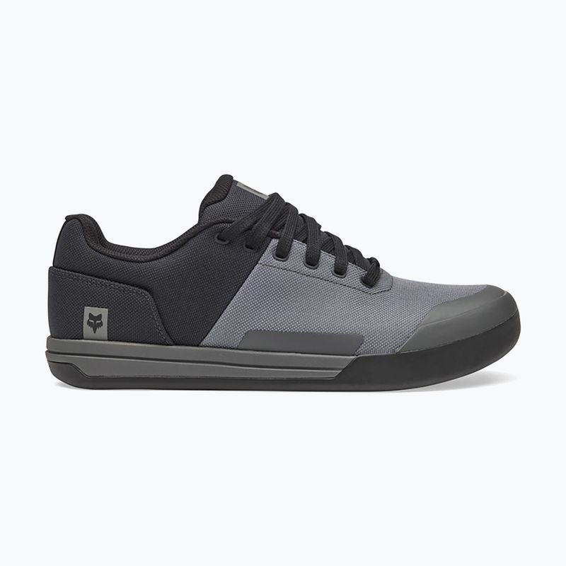 Men's platform cycling shoes Fox Racing Union Canvas dark shadow grey