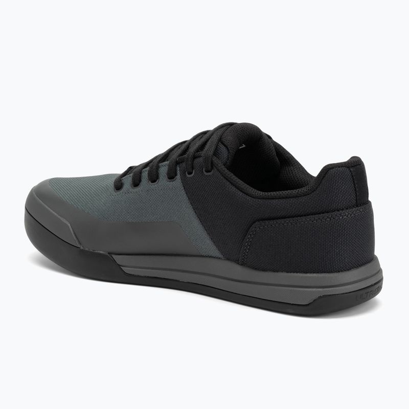Men's platform cycling shoes Fox Racing Union Canvas dark shadow grey 3