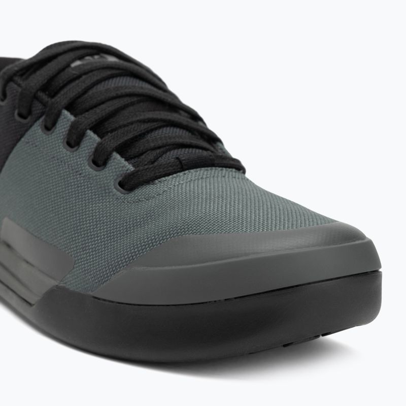 Men's platform cycling shoes Fox Racing Union Canvas dark shadow grey 7