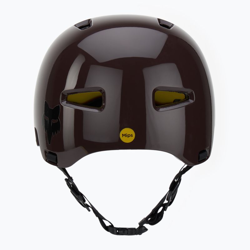 Fox Racing Flight Solid Jr cocoa bike helmet 3