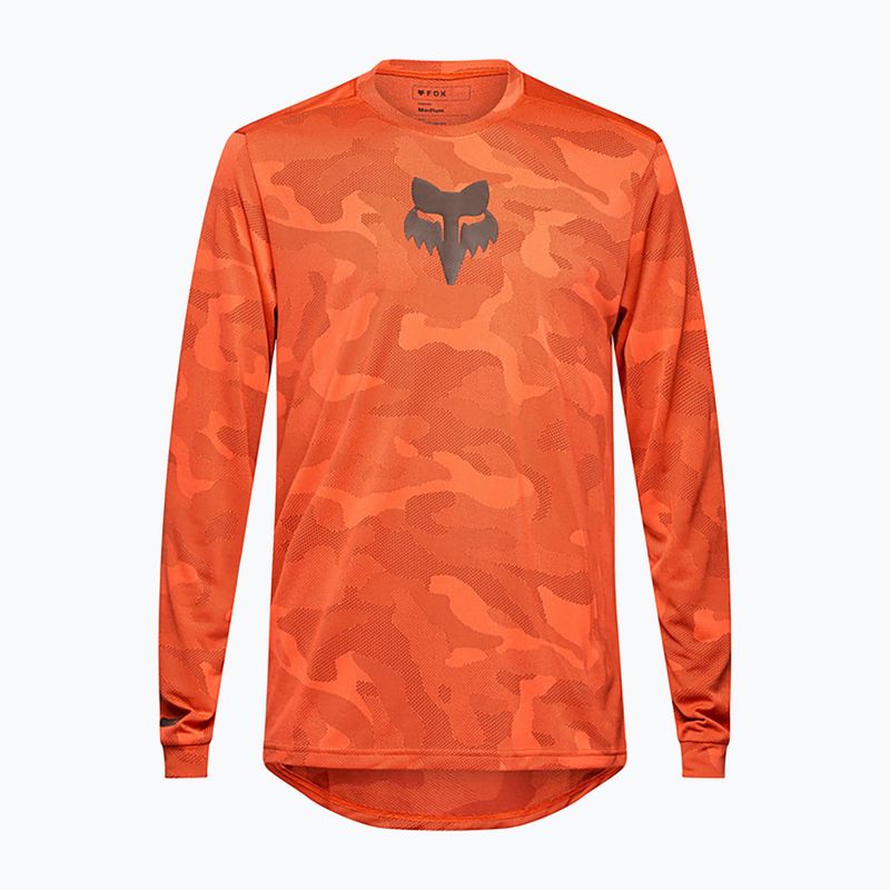 Men's cycling longsleeve Fox Racing Ranger Tru Dri blood orange