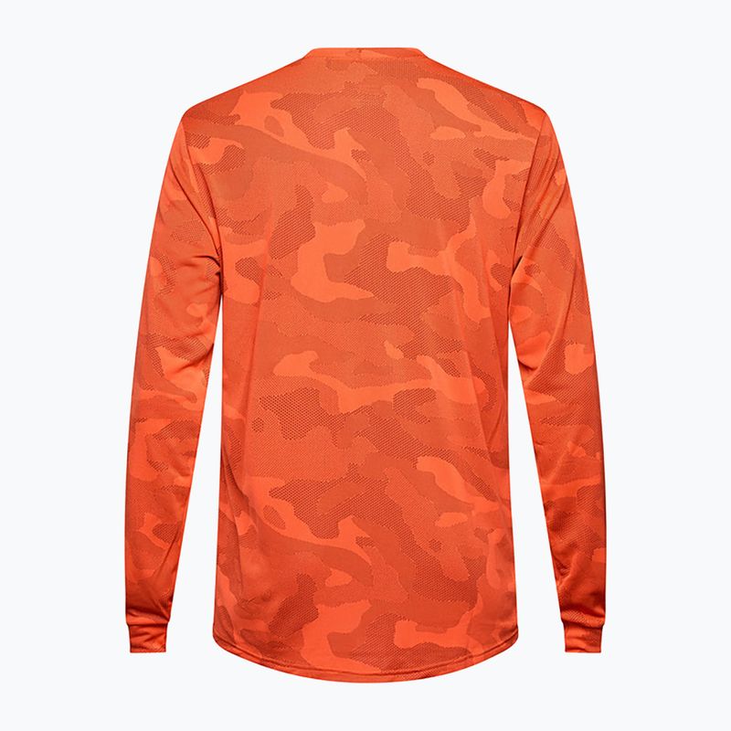 Men's cycling longsleeve Fox Racing Ranger Tru Dri blood orange 2