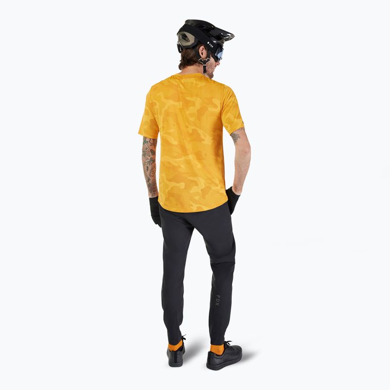 Men's cycling jersey Fox Racing Ranger Tru Dri tangerine 3
