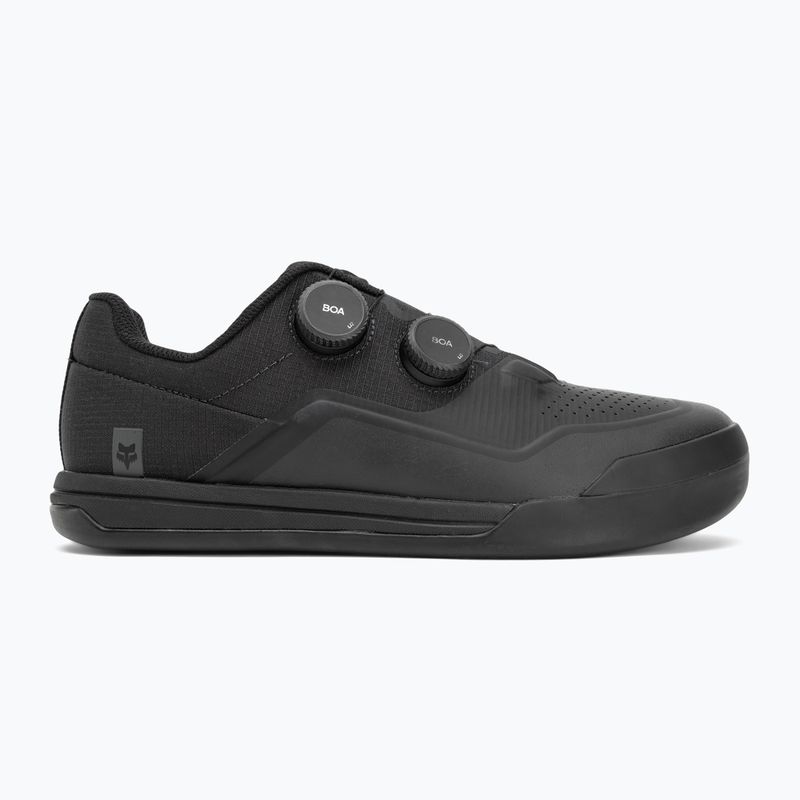 Men's platform cycling shoes Fox Racing Union BOA Flat black 2