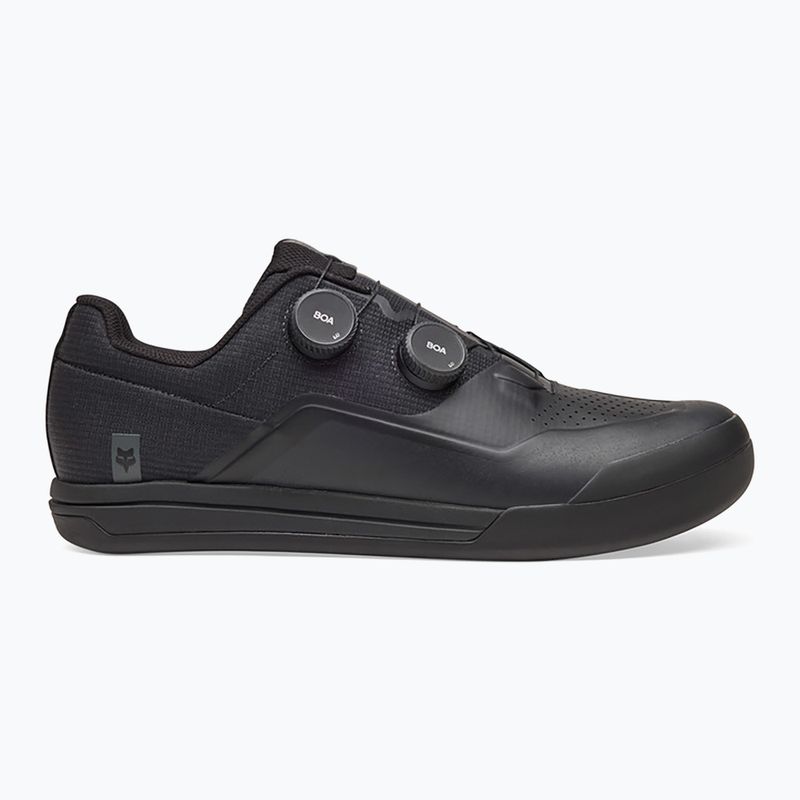 Men's platform cycling shoes Fox Racing Union BOA Flat black 8