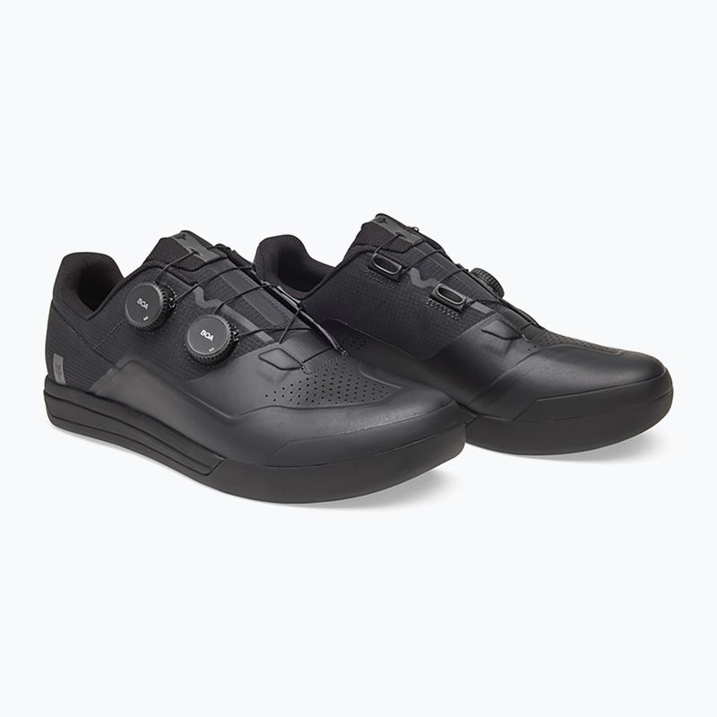 Men's platform cycling shoes Fox Racing Union BOA Flat black 10