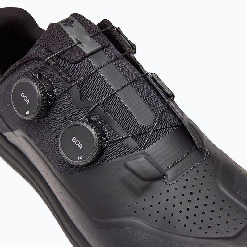 Men's platform cycling shoes Fox Racing Union BOA Flat black 14