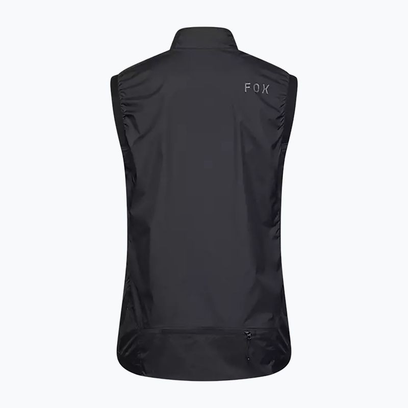 Men's cycling waistcoat Fox Racing Ranger Wind black 4