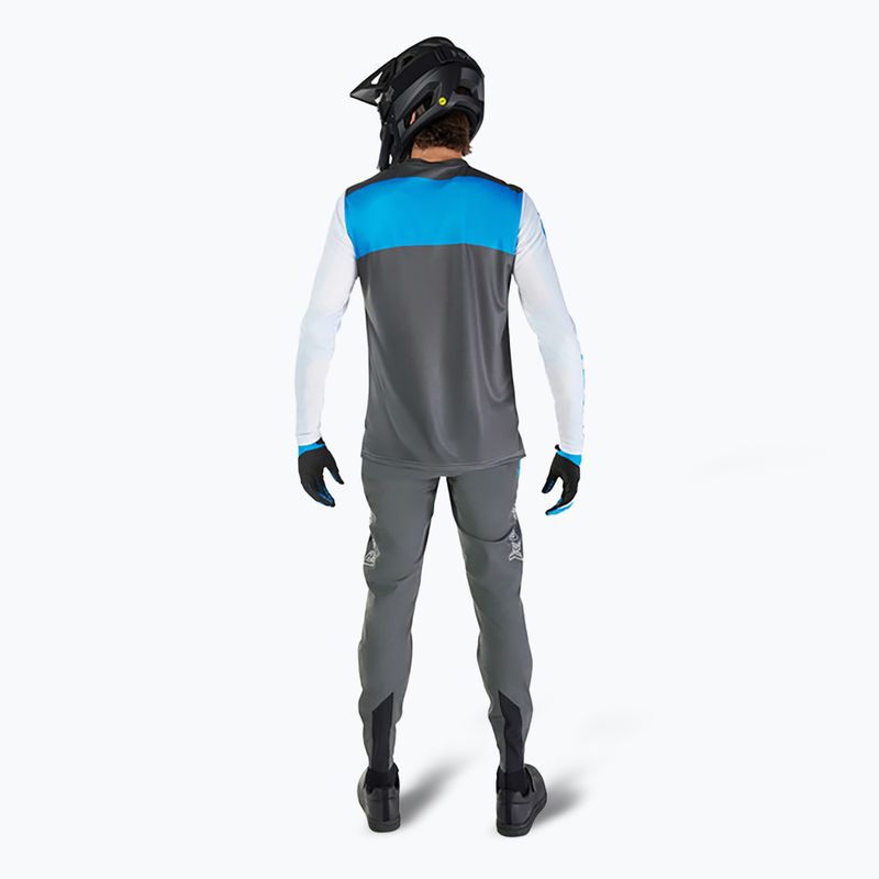 Men's cycling longsleeve Fox Racing Ranger Digi Image white 4