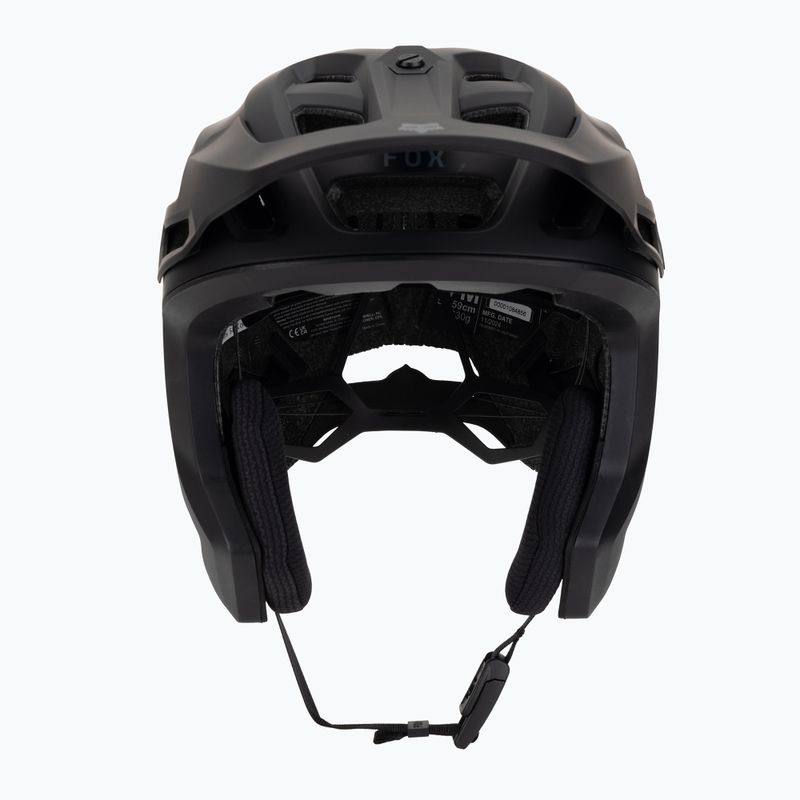 Fox Racing Dropframe Pro Grid black bicycle helmet 2