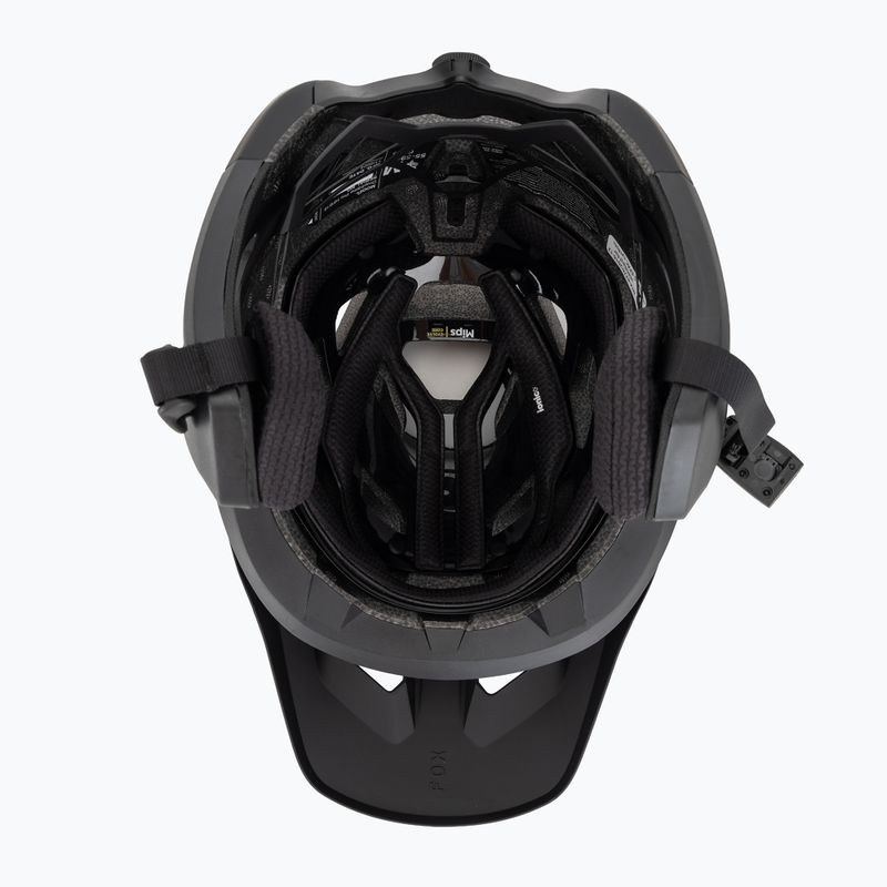 Fox Racing Dropframe Pro Grid black bicycle helmet 5