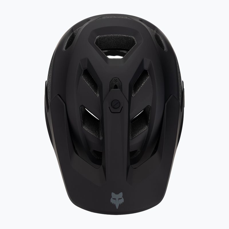 Fox Racing Dropframe Pro Grid black bicycle helmet 6