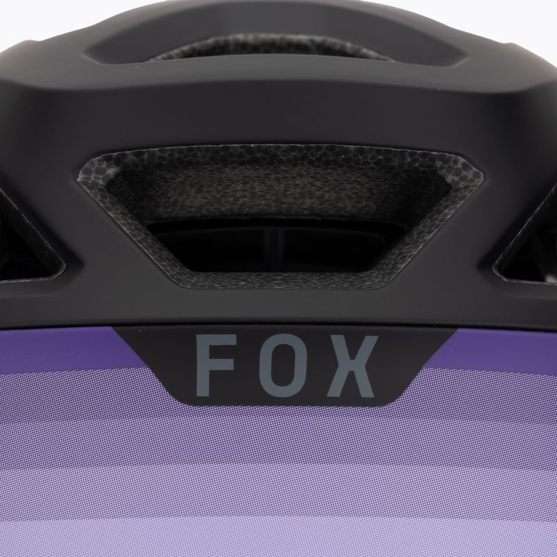 Fox Racing Dropframe Pro Grid black bicycle helmet 7