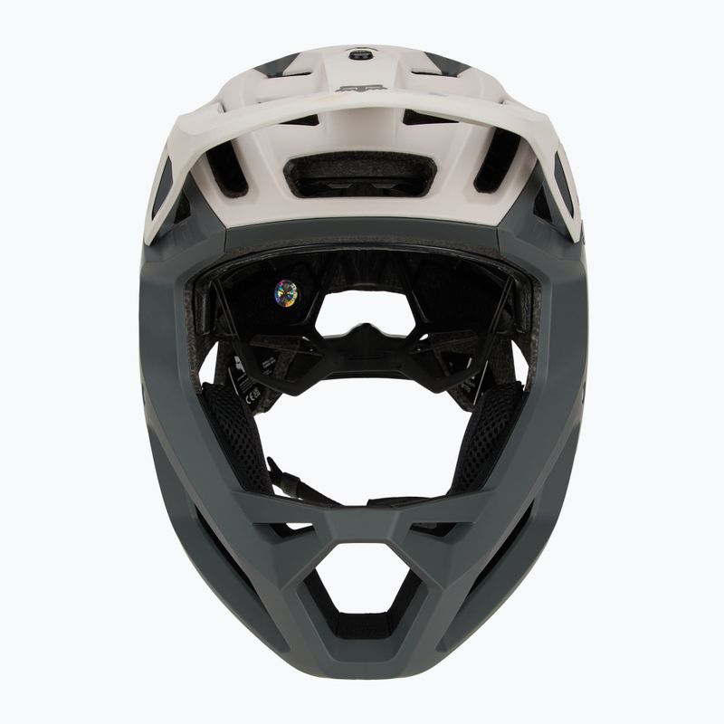 Fox Racing Proframe RS Sol vintage white bike helmet 2