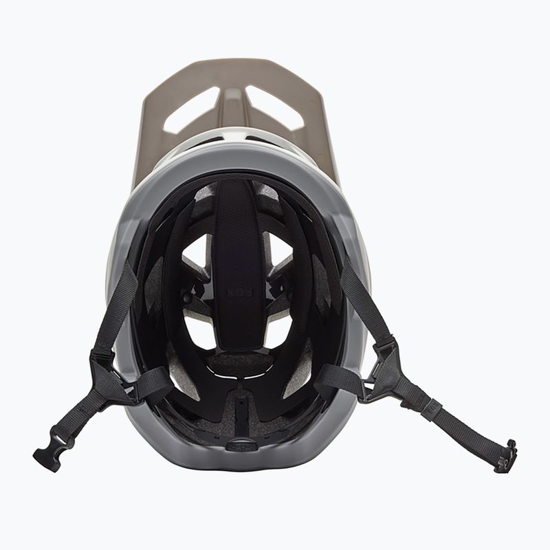 Fox Racing Speedframe 5050 light grey bicycle helmet 5