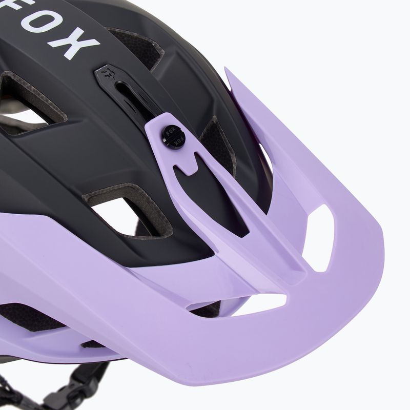 Fox Racing Speedframe 5050 lilac bike helmet 7