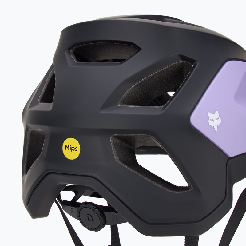 Fox Racing Speedframe 5050 lilac bike helmet 8