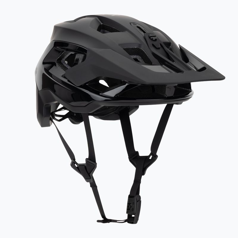 Fox Racing Speedframe Pro matte black bike helmet