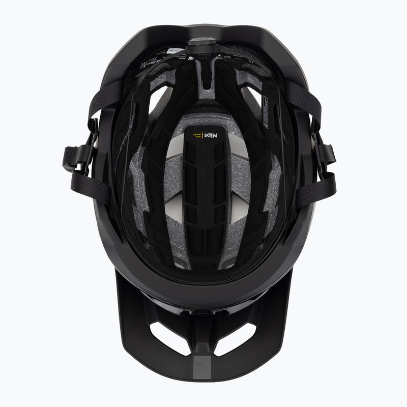 Fox Racing Speedframe Pro matte black bike helmet 5