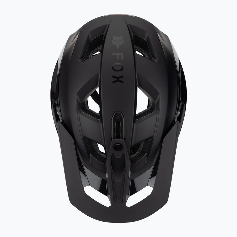 Fox Racing Speedframe Pro matte black bike helmet 6