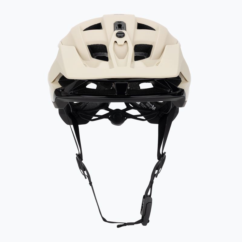 Fox Racing Speedframe Pro Backfade cream bike helmet 2