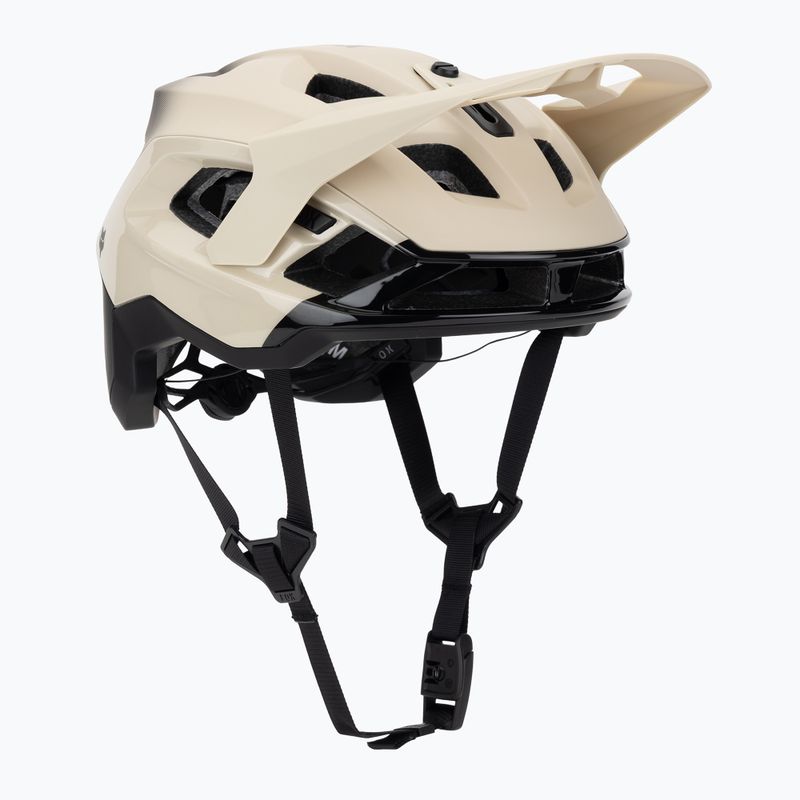 Fox Racing Speedframe Pro Backfade cream bike helmet 8