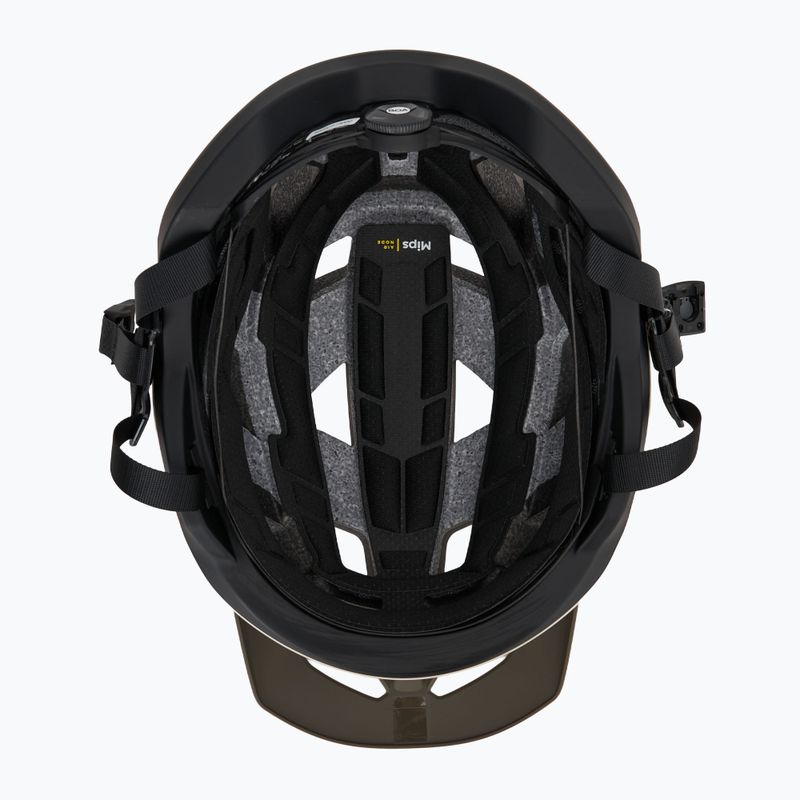 Fox Racing Speedframe Pro Defy cream bike helmet 6