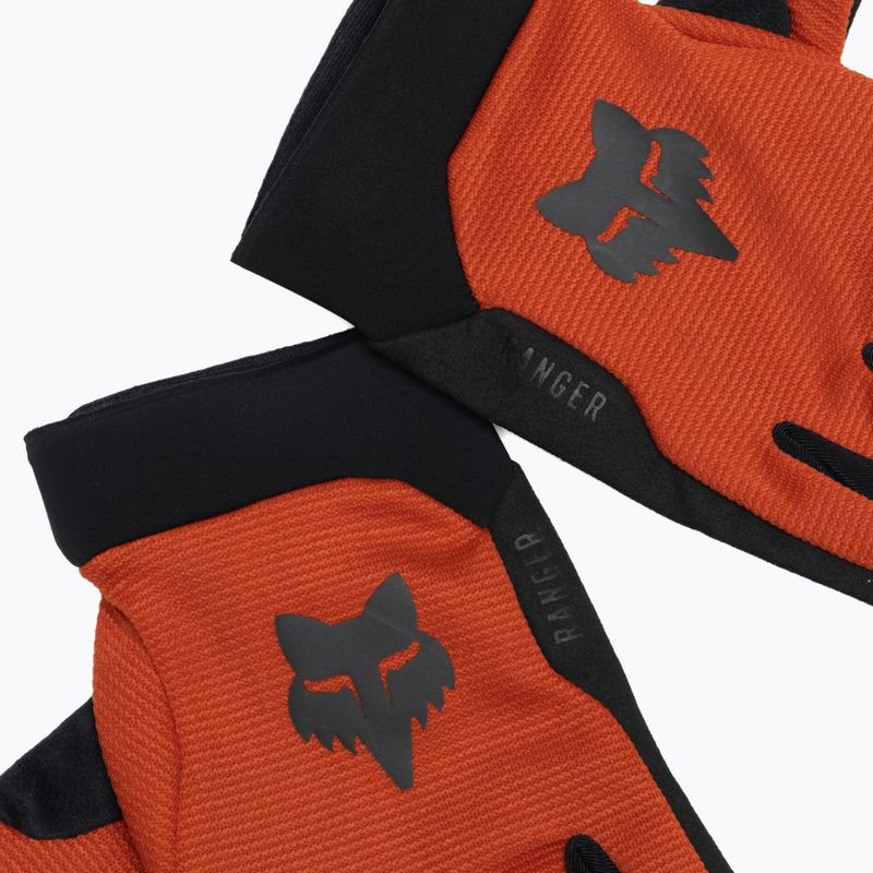 Men's cycling gloves Fox Racing Ranger saddle brown 4