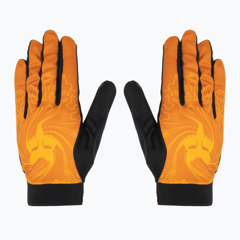 Fox Racing Ranger Frequency tangerine men's cycling gloves 2
